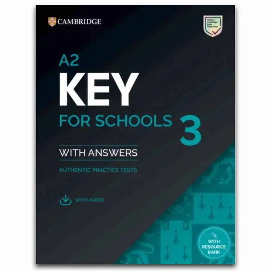 Cambridge A2 Key For Schools 3 PDF, Resources